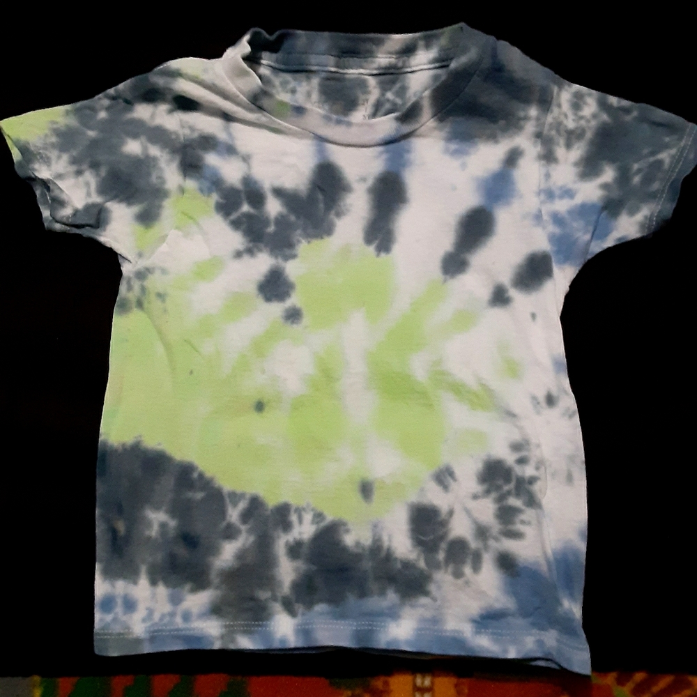 Multiple kids tie dye shirts toddler handmade new